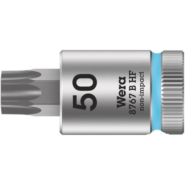 TORX®-hylsa Zyklop 8767 B HF T 50 x 38,5 mm - WERA - Rörtång, oblockerad rörtång