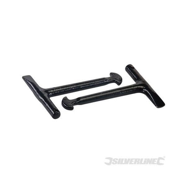 Brunnyckel av formbar järn - Silverline - 125 mm