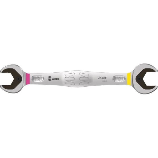 Dubbel skiftnyckel 20 - 22 mm Wera 6002 Joker Dubbel - Metall - Svart - Öppen ände