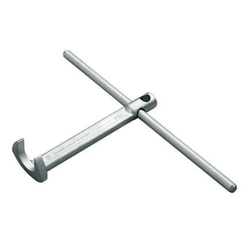Vinklad skiftnyckel med stift 24 mm - GEDORE - DS 3114 24 - GEDORE vanadinstål 31CrV3, förkromad