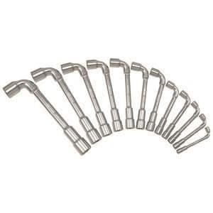 Set med 16 metriska hylsnycklar - 6 punkter - i kartong KS TOOLS 517.0441
