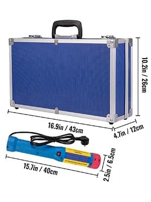 1000W handhållen magnetisk induktionsvärmare med 8 spolar, flamfri uppvärmning, ultrasäker design