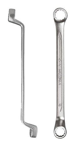 RINGNØGLE 9x11mm DOBBELT-SIDET BUET RWKb SMEDE