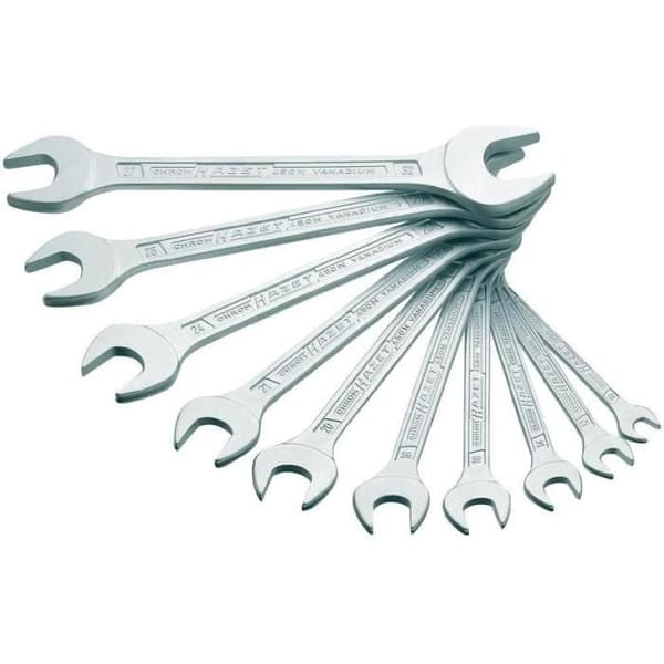 10 st dubbel skiftnyckel 6 till 32 mm krom-vanadium skiftnyckel öppning: 6 till 32 mm
