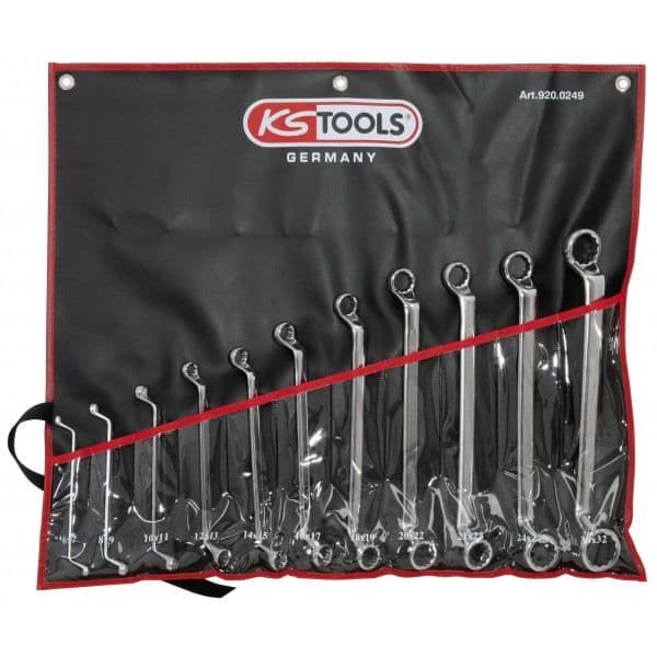 Set med offsetringnycklar 11 stycken KS TOOLS 920.0249