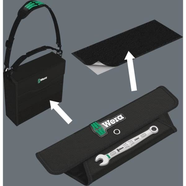 Kombinationsnyckelsats - WERA - 6003 Joker 5 Set 1 - Stål - 8 - 19 mm