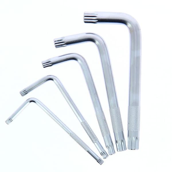 PRECISION-STEEL 5 nycklar XZN 5 till 12