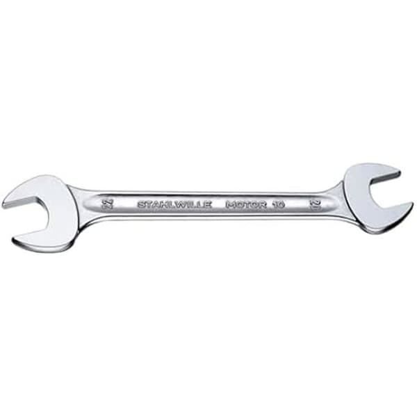 Platt nyckel med två fasta mynningar - STAHLWILLE - 10 34 x 36 mm - Stål - 0,62 Kg
