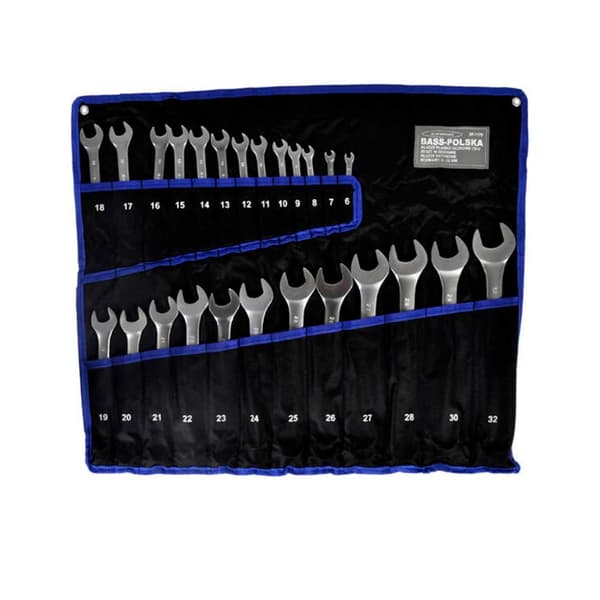 Set med skiftnycklar 6 - 32 mm, 25 st.