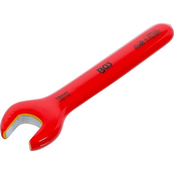 Gaffelnyckel VDE - BGS - 19 mm - Krom-vanadium stål - Gaffel