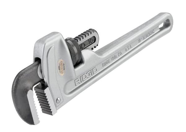 Ridgid - 31090 - Rak aluminiumrörnyckel modell 810, 250 mm VVS skiftnyckel