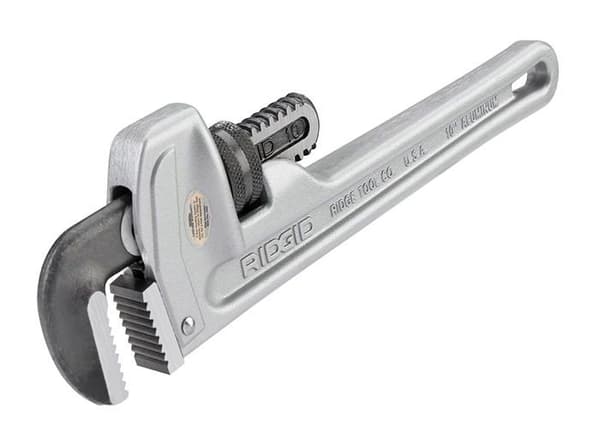 Ridgid - 31090 - Rak aluminiumrörnyckel modell 810, 250 mm VVS skiftnyckel