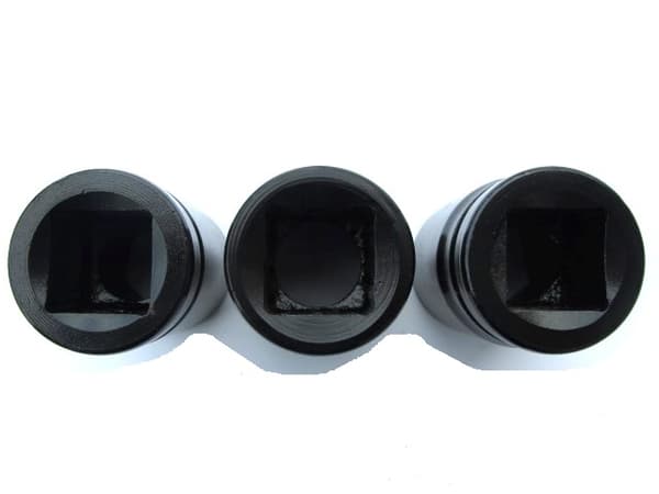 Sekskantede fatninger 27 - 33 mm, sæt med 3 stk.
