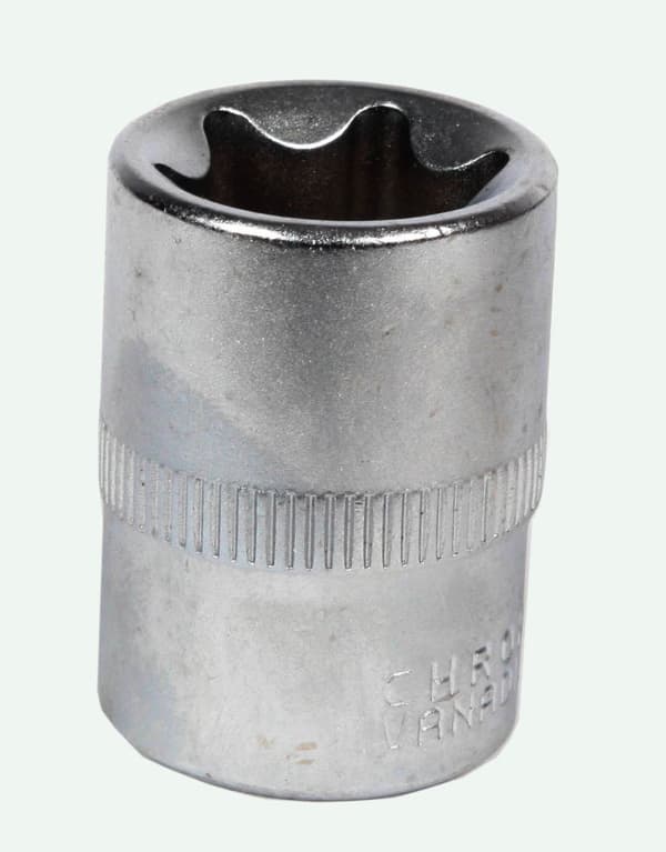 Torx fatningssæt 1/2", 3/8", 1/4" E4-E24 14 stk.