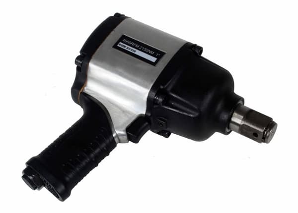 1" pneumatisk slagnyckel, 2150 Nm, pistolgrepp, kort