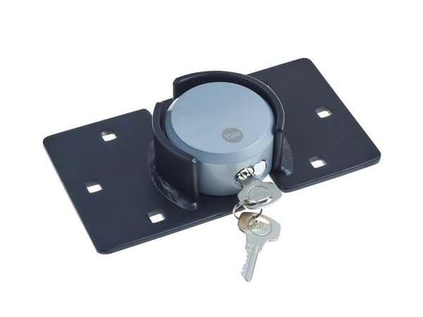 Blank nyckel (exklusive bilar) Yale - Y400/65/57/1 - Van lock, svart/silver