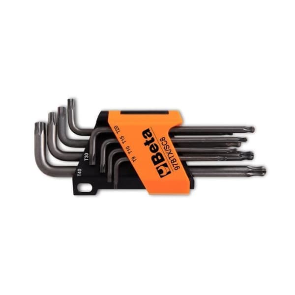 Set med 8 Torx hannyckel med kulhuvud BETA 97 BTX/SC8