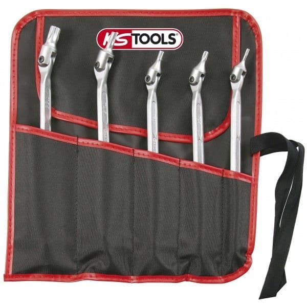 KS TOOLS 517.0320 TORX-CRV gångjärnsnyckelsats 5 st.