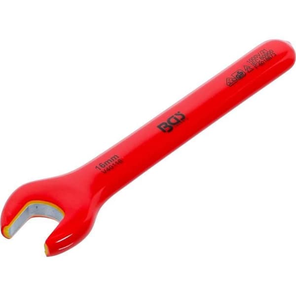 Skiftnyckel - BGS - 16 mm - Krom-vanadium stål - Isolerad VDE