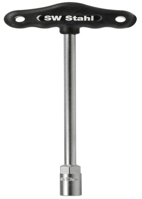 Sw-stahl - 02080-6X230 - handtag i T med hylsa sW6 235 02080-6 x 230 mm