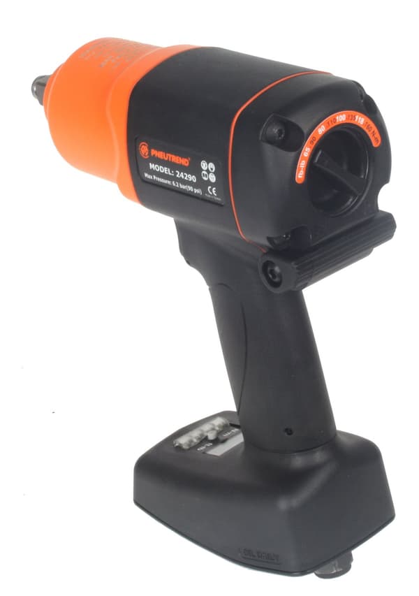 1/2" pneumaattinen iskuavain, 880 Nm, säädettävä
