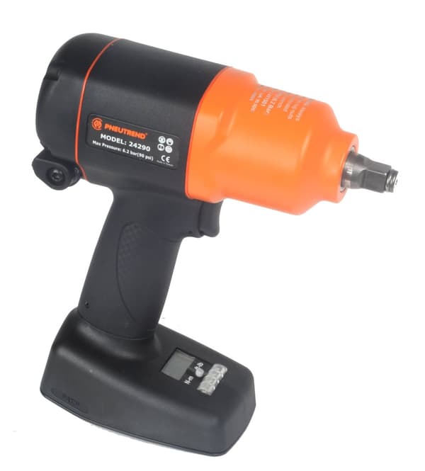 1/2" pneumaattinen iskuavain, 880 Nm, säädettävä