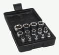 Miniatyrbillede 1 af 5: Torx fatningssæt 1/2", 3/8", 1/4" E4-E24 14 stk.