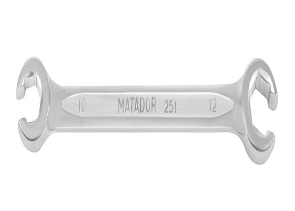 Cle a tuyauter Matador - 0251 0810 - öppen 830 polygonal nyckel dubbel 8 x 10 mm