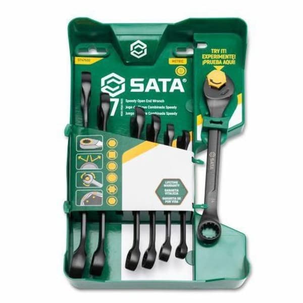 Sata - ST47530 - SET MED 7 MIXTA NYCKLAR MED VEV I DEN PLATTA DELEN
