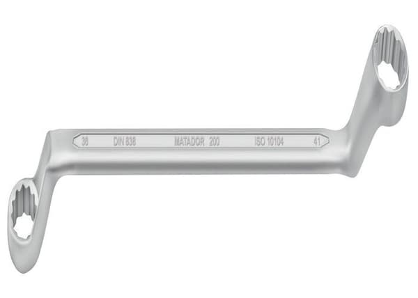 Annat nyckel - specialnyckel Matador - 0200 3641 - 830 polygonal nyckel dubbel 36 x 41 mm - 0200-3641