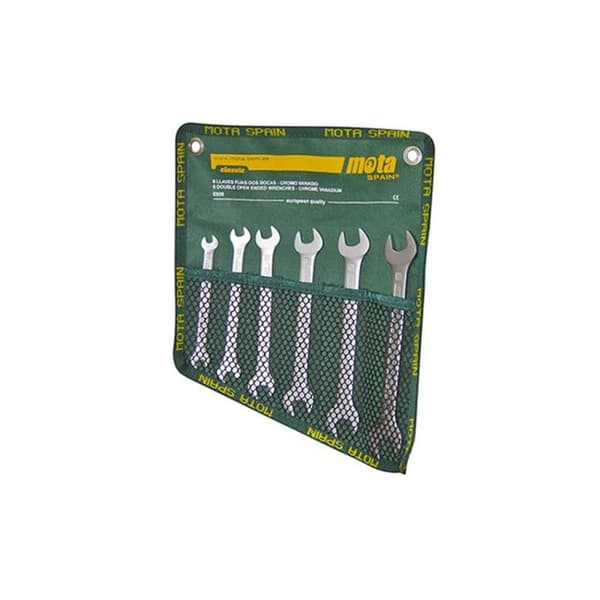 Set med 6 fasta nycklar MOTA 6 till 17mm E926