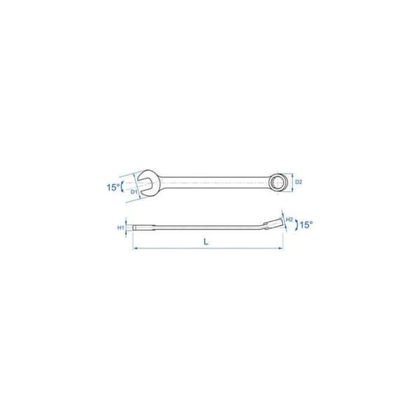 "KING TONY 106009 Blandnyckel Metrisk, 9 mm"