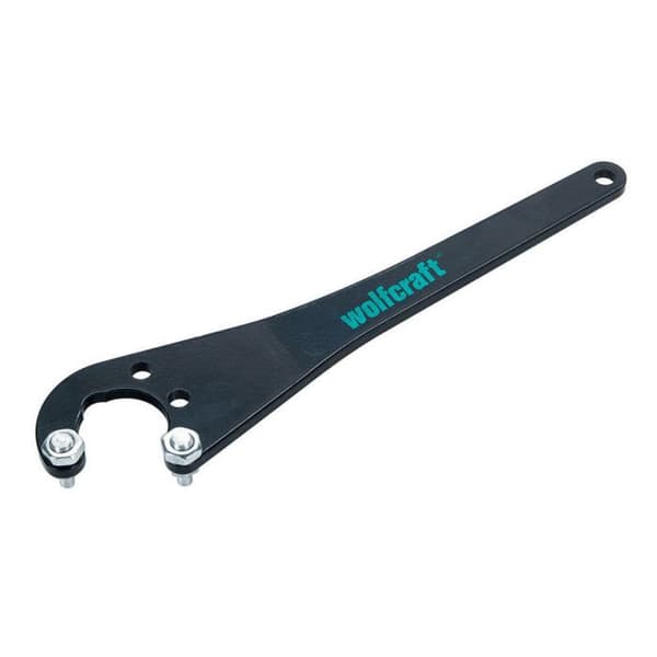 Skiftnyckel för slipmaskiner - WOLFCRAFT - Universal - Variabelt avstånd 30 till 35 mm - Diameter 4 mm