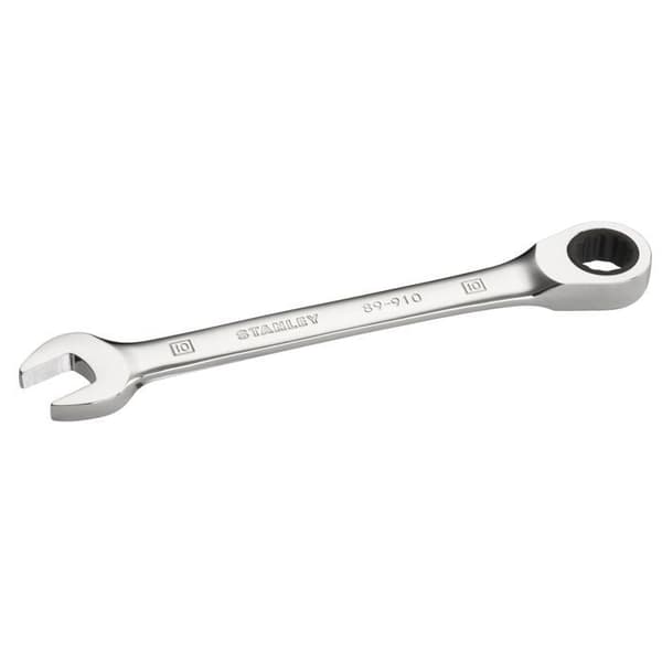 Clé mixte med spärr i stål Stanley 10 mm - STANLEY - Klä mixte med spärr - Smitt stål