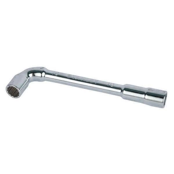 Oblockerad rörnyckel 6x12 punkter 10mm - STANLEY - Kromvanadinstål - Matt krom