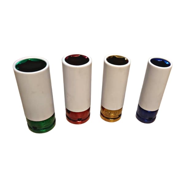 Krafthylssats 1/2" 17-22mm - Krafthylsor - 4-delar