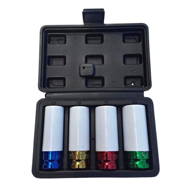 Krafthylssats 1/2" 17-22mm - Krafthylsor - 4-delar