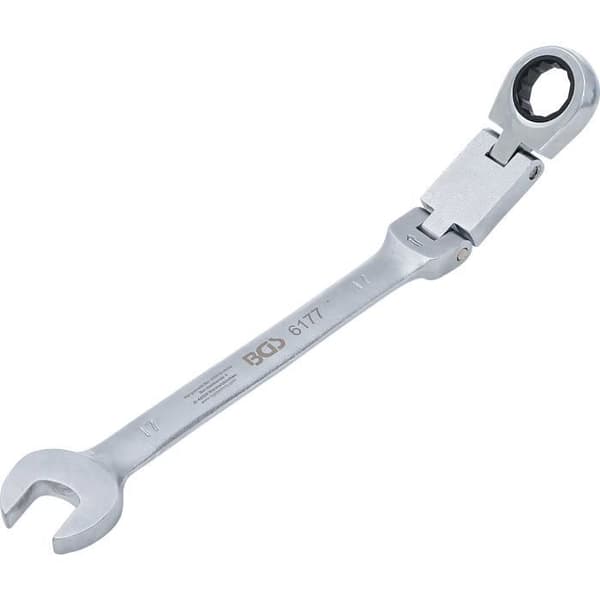 Dubbelledade spärrnycklar - BGS - 17Mm - Vikbar