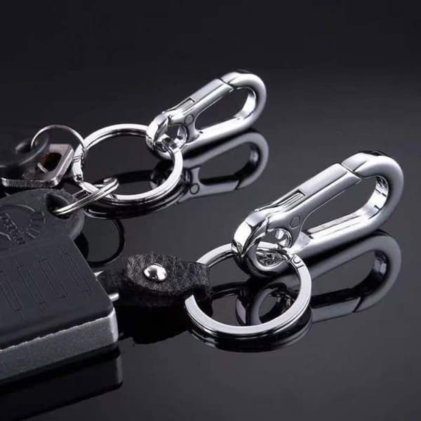 TD® nyckelring - TEKNISK RABATT - Set med 2 anti-förlorade metallhängen