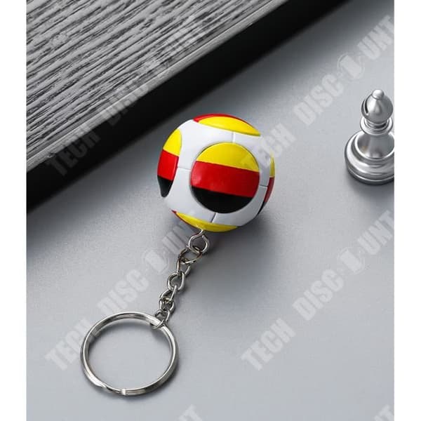 TD® German European Cup Football Nyckelring Bell Litet hänge Football Fan Collection Kreativ present Perifer souvenir