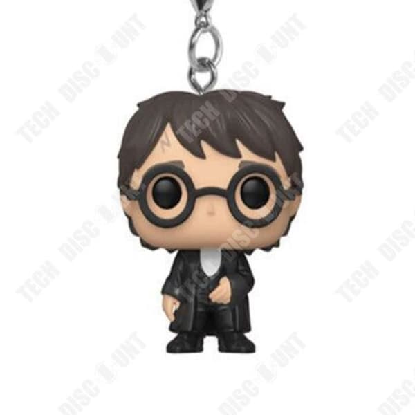 Harry Potter docka nyckelring Q version - TECH RABATT - handgjord - PVC - 7,5 cm