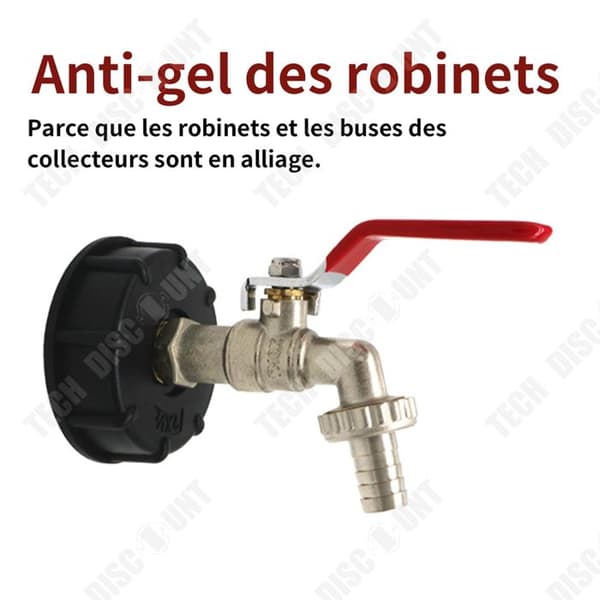 TD 2 delar tonneau ventilavstängningskopplingar tonneau anslutning IBC mässingskran 1/2 tum nipplar tappfilter tonneau ventilkopplingar