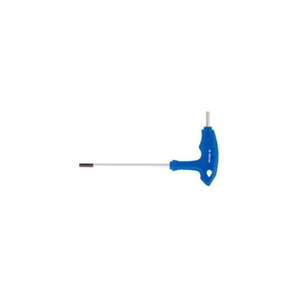 6-punkts hannyckel med L-format handtag - KING TONY - 2,5 mm L. 150 mm - SNCM +V stål - Svart - 6-punkts eller sexkantig