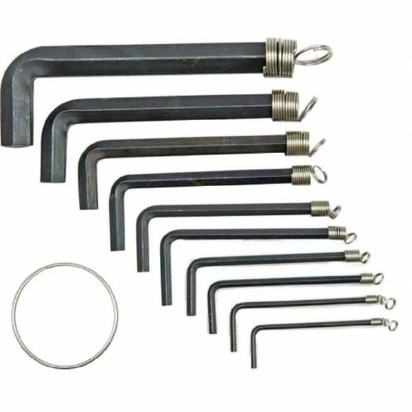 Cle allen - cle a 6 pans - cle manlig hexagon Vorel - 56380 - Set med hexagonala L-nycklar 2-10mm 8 st.