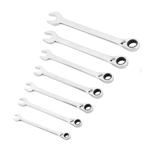 STANLEY FATMAX® vändbar spärrnyckel - Set med 7 delar - 8 till 19 mm