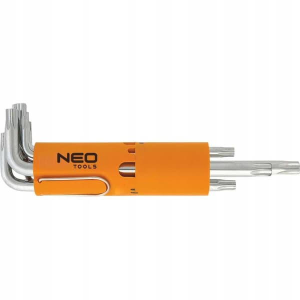 NEO Torx-avaimet, pitkät T10-T50, 8 kpl:n sarja