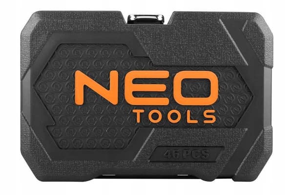 NEO Topnøgler, 1/4", CrV, sæt med 46