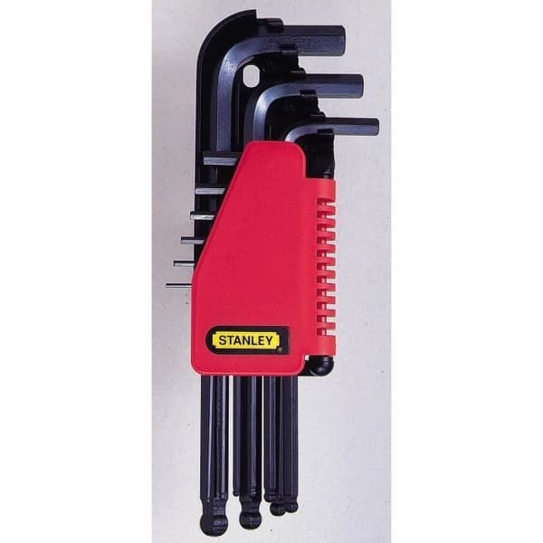 STANLEY Set med 9 insexnycklar