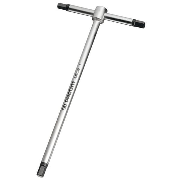 Han-T-nyckel med metrisk 6-punktsdiameter 6 mm längd 210 mm - FACOM - 84TC.6
