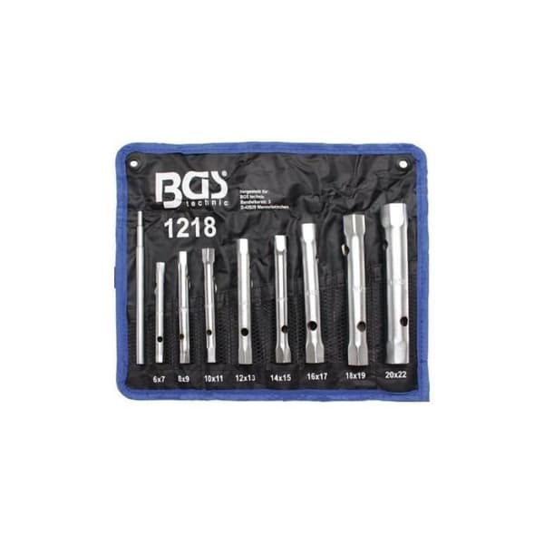 Set med rörtång 6x7 - 20x22 mm 8 st